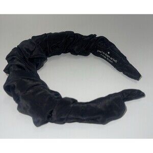 8 Other Reasons Eva Chiffon Ribbon Headband In Black New W/O Tag